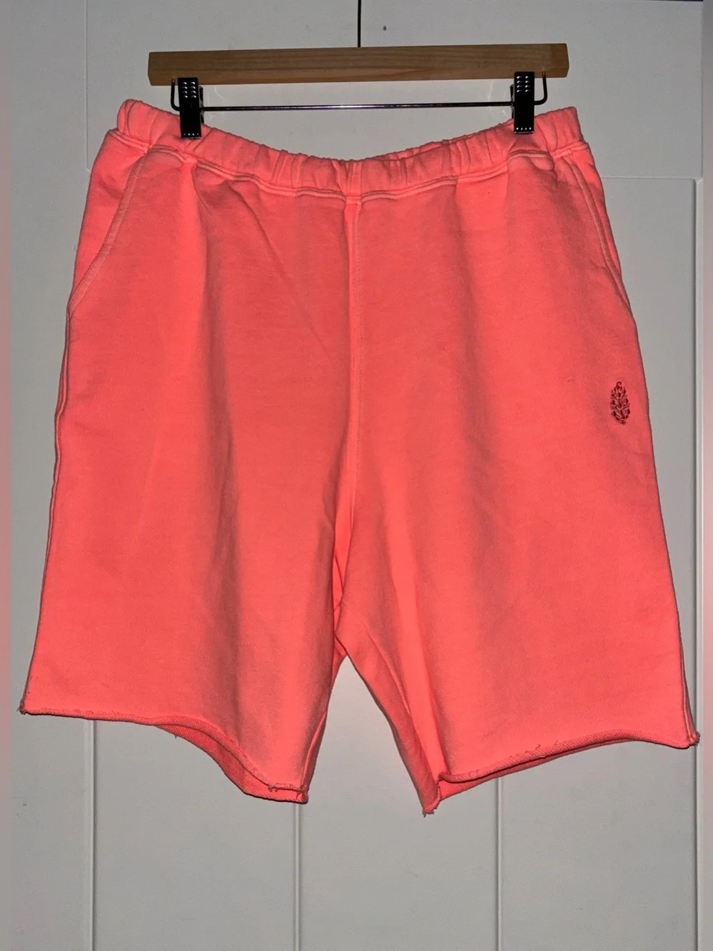 FP Movement By Free People Best Of Long Sweat Short In Just Peachy Women XL NEW